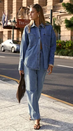 Zaeli Jeans - Mid Blue