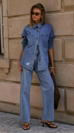 Zaeli Jeans - Mid Blue