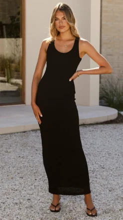 Zahara Maxi Dress - Black