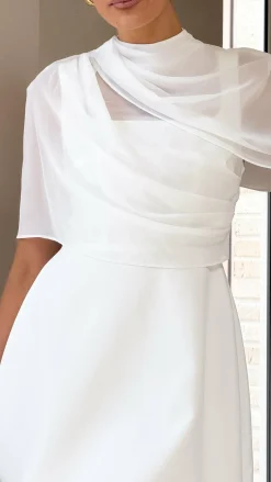 Zahni Mini Dress - White