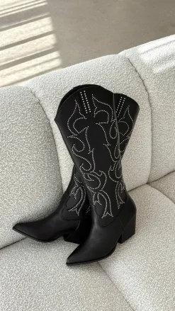 Zelma Boots - Black