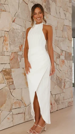Zephyr Maxi Dress - White
