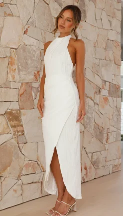 Zephyr Maxi Dress - White