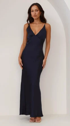Ziah Maxi Dress - Navy
