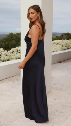 Ziah Maxi Dress - Navy