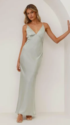 Ziah Maxi Dress - Olive