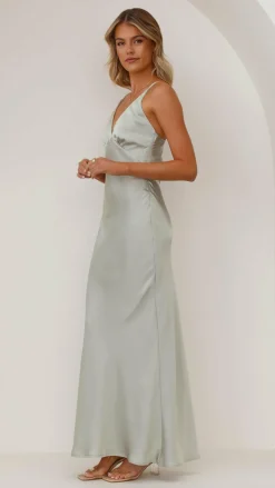 Ziah Maxi Dress - Olive