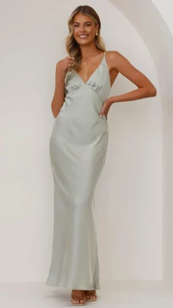 Ziah Maxi Dress - Olive