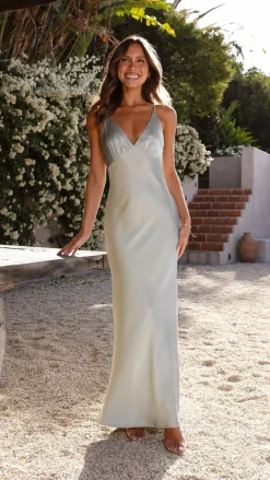 Ziah Maxi Dress - Olive