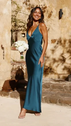 Ziah Maxi Dress - Teal