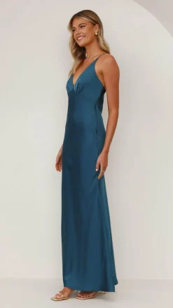 Ziah Maxi Dress - Teal