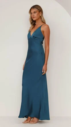 Ziah Maxi Dress - Teal