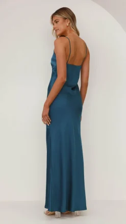 Ziah Maxi Dress - Teal