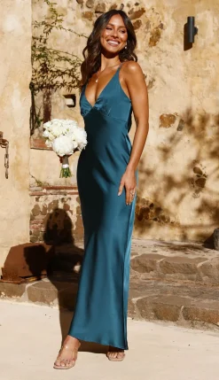 Ziah Maxi Dress - Teal