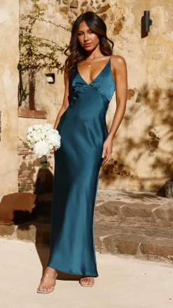 Ziah Maxi Dress - Teal