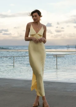 Ziah Maxi Dress - Yellow