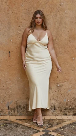 Ziah Maxi Dress - Yellow