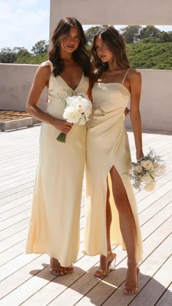 Ziah Maxi Dress - Yellow