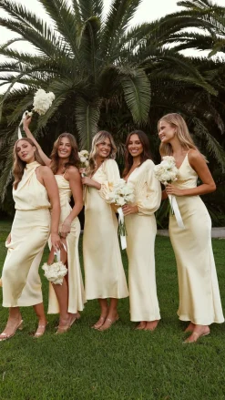 Ziah Maxi Dress - Yellow