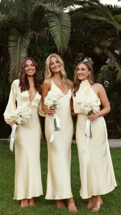 Ziah Maxi Dress - Yellow