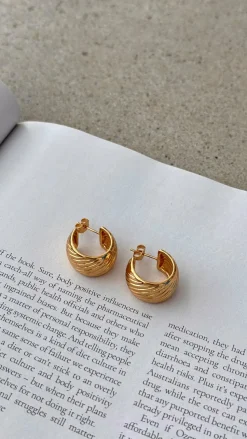 Ziggy Earrings - Gold