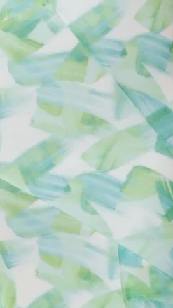 Zinnia Midi Dress - Green Floral