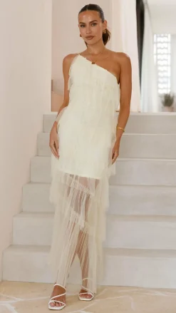 Zoe Maxi Dress - Yellow