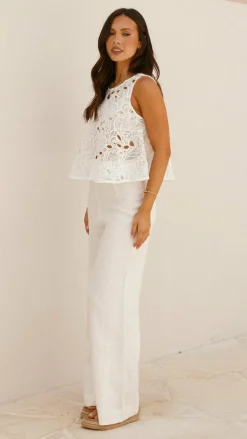 Zoe Top - White
